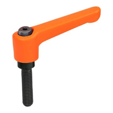 J.W. Winco J.W. Winco Zinc Die Cast Adjustable Lever w/ Steel Components - M10 x 50mm Stud 10N50A02O
